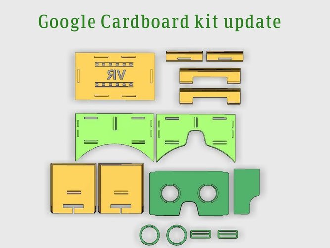 Google Cardboard kit upgrade 3D Print 50106