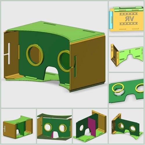 Google Cardboard kit upgrade 3D Print 50107