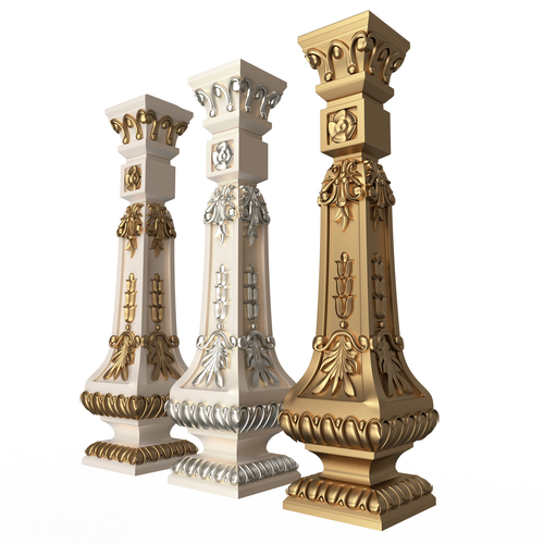 Classic Baluster 07 3D Print 501132