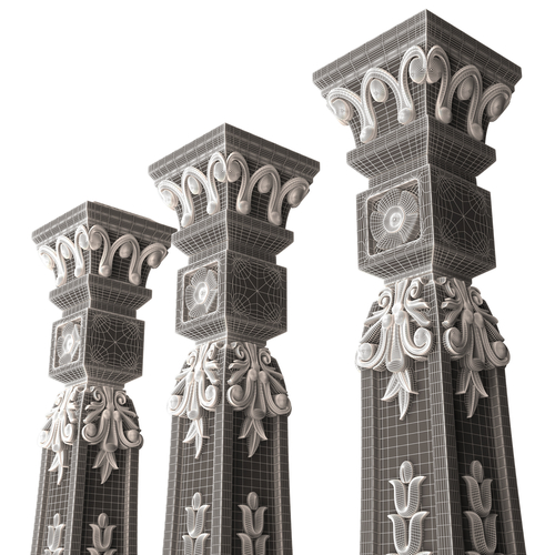 Classic Baluster 07 3D Print 501140