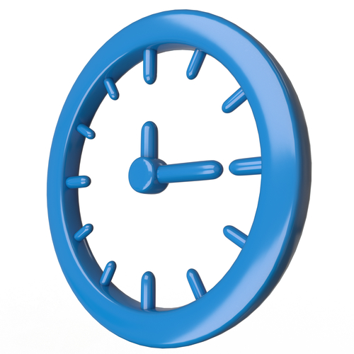 Clock Icon 02 3D Print 501168