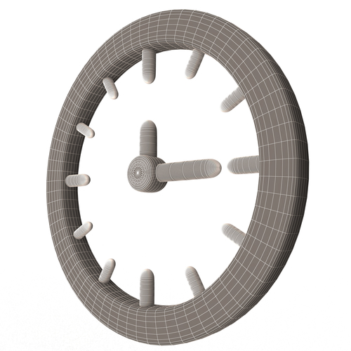 Clock Icon 02 3D Print 501174