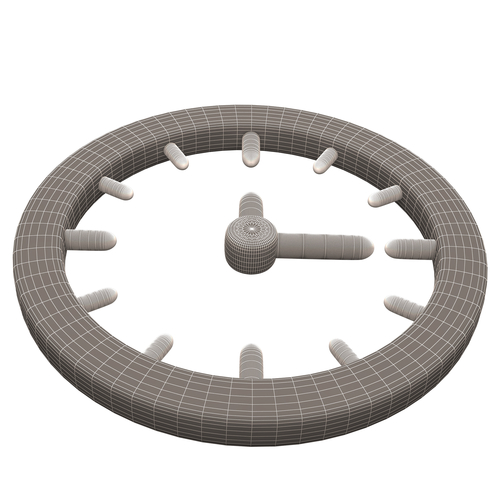 Clock Icon 02 3D Print 501177