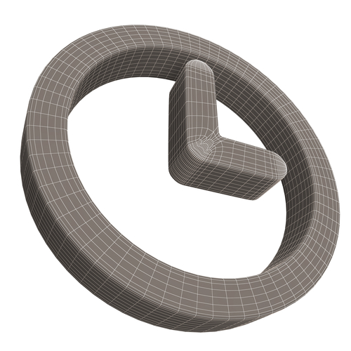 Clock Symbol 3D Print 501191