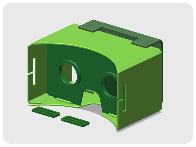 3D printed Google Cardboard kit 3D Print 50121