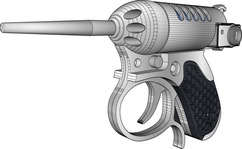 Men in black's noisy cricket gun, screen accurate 3D Print 501266