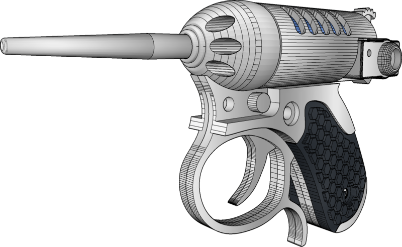 Men in black's noisy cricket gun, screen accurate