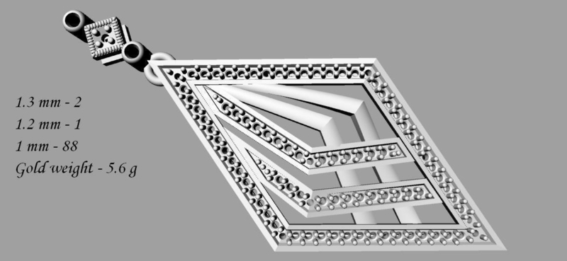 STL Pendant for Sale