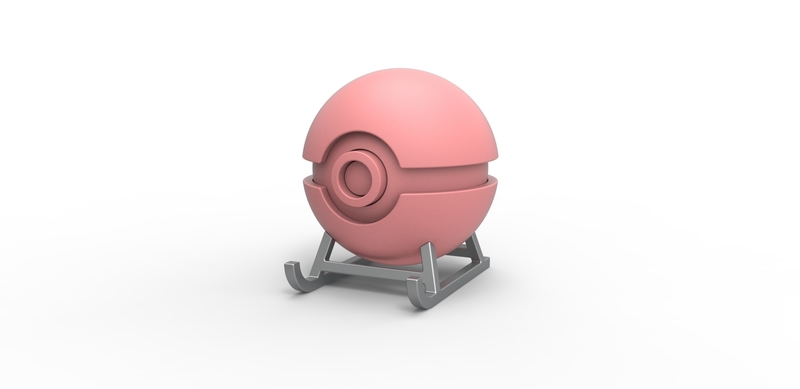 Pokeball Sled stand