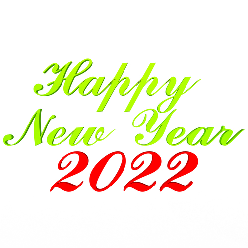 Happy New Year 2022 03 3D Print 501472