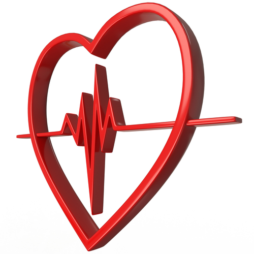 Heartbeat Pulse Symbol 3D Print 501483
