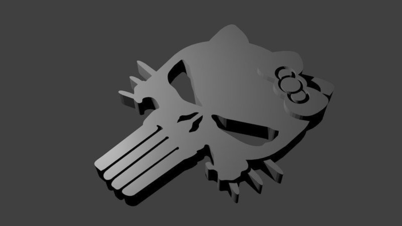 Hello Punisher/Hellokitty, punisher
