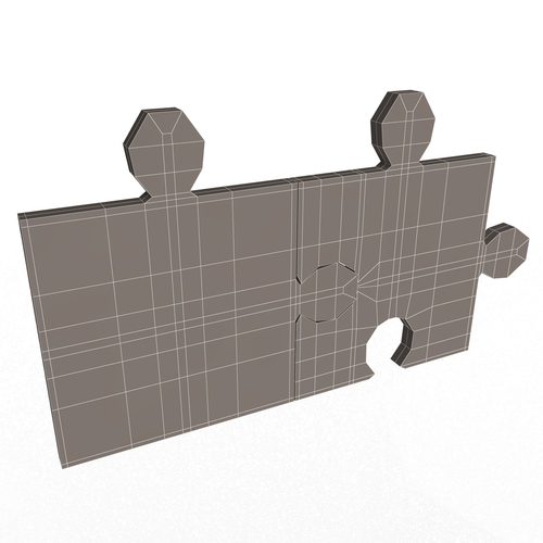 Jigsaw Puzzle 04 3D Print 501512