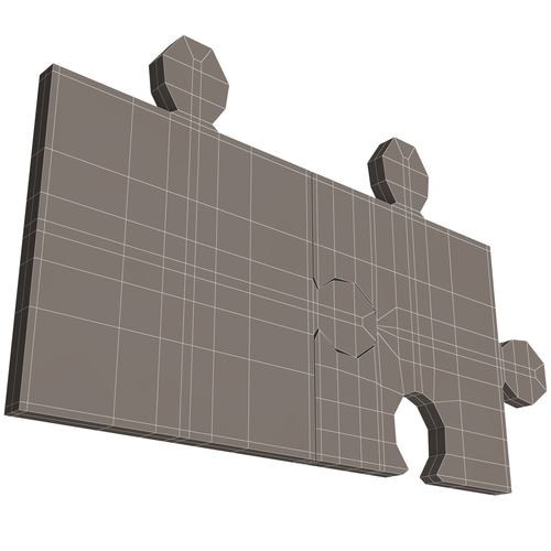 Jigsaw Puzzle 04 3D Print 501514