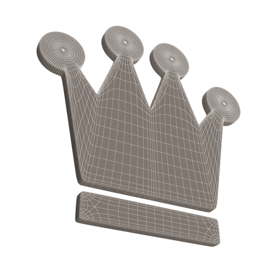 King Crown 3D Print 501526