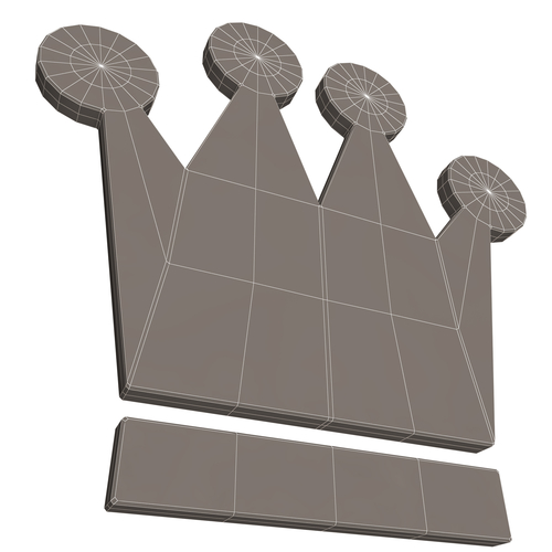 King Crown 3D Print 501530