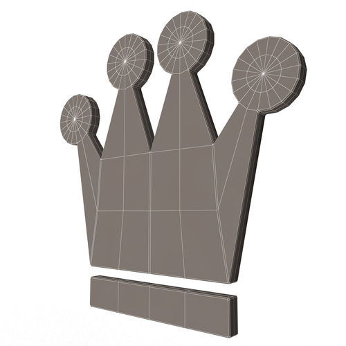 King Crown 3D Print 501531