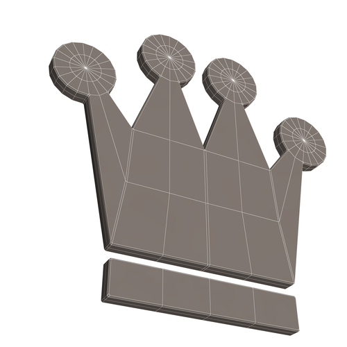 King Crown 3D Print 501532