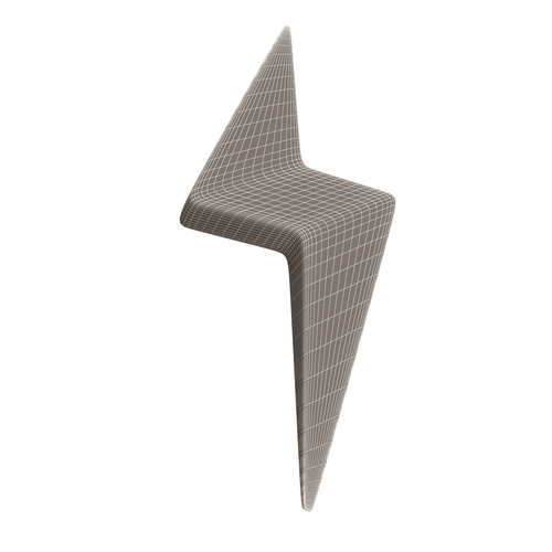 Lightning Symbol 3D Print 501560