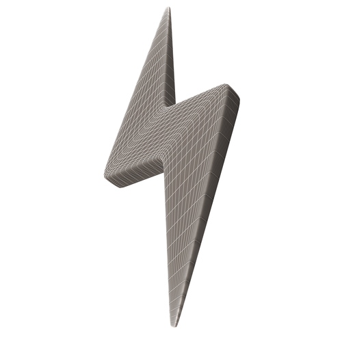 Lightning Symbol 3D Print 501563