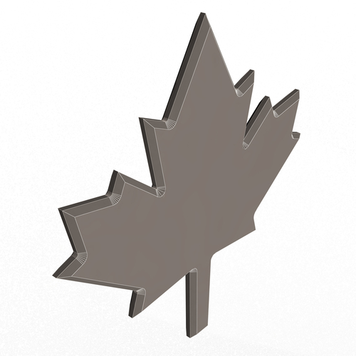 Maple Leaf 3D Print 501628