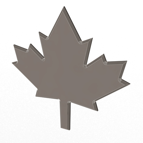 Maple Leaf 3D Print 501629