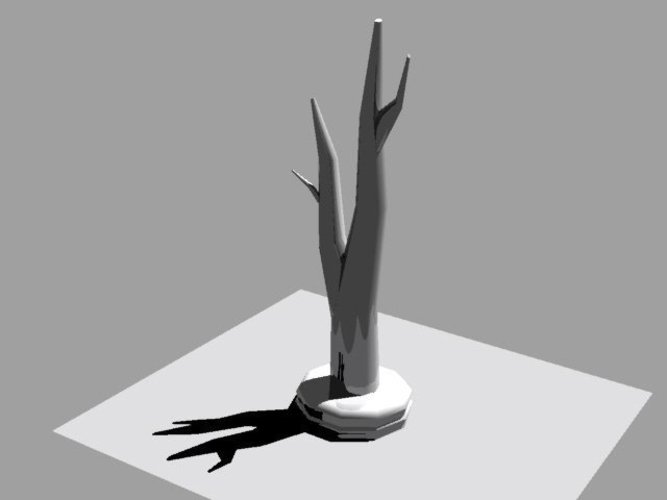Tree Miniature 004 3D Print 50176