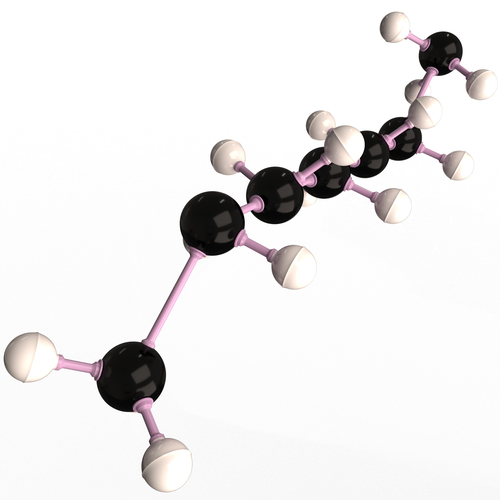 Octane Molecule 3D Print 501833