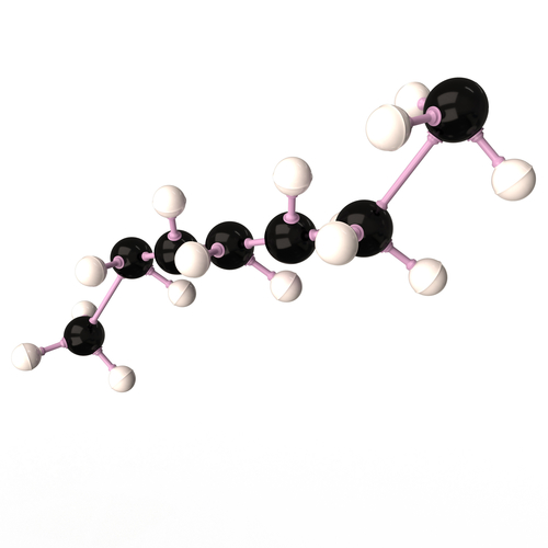 Octane Molecule 3D Print 501834