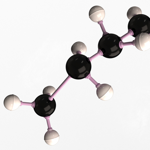 Octane Molecule 3D Print 501835