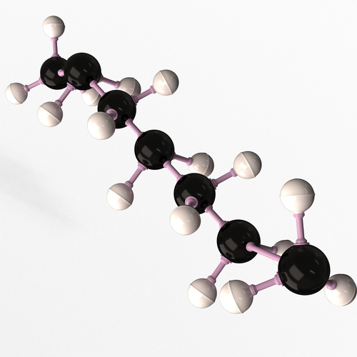 Octane Molecule 3D Print 501836