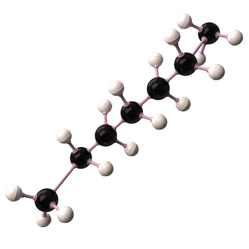 Octane Molecule 3D Print 501837