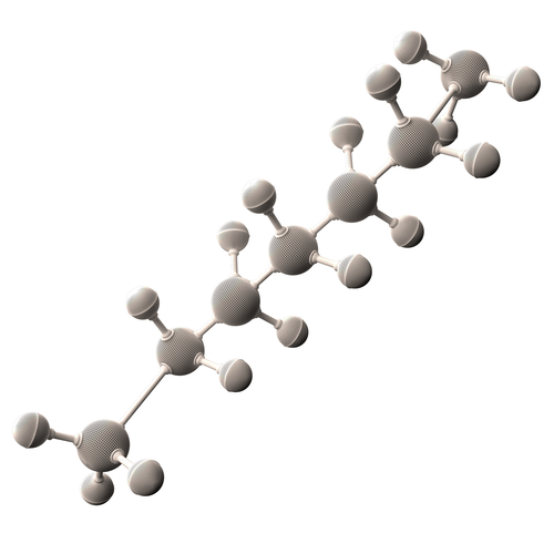 Octane Molecule 3D Print 501843