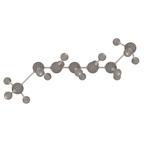 Octane Molecule 3D Print 501844