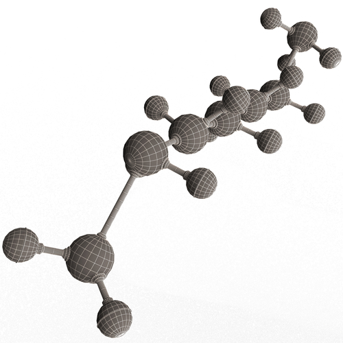 Octane Molecule 3D Print 501845