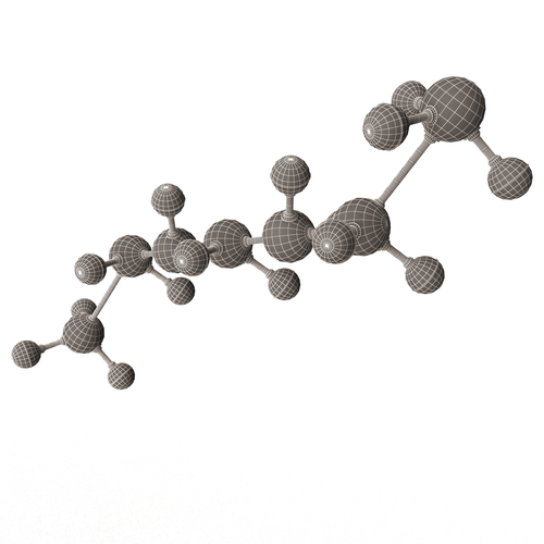 Octane Molecule 3D Print 501846