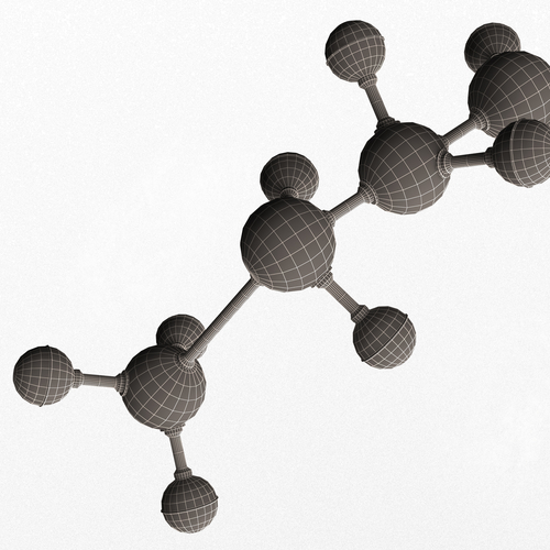 Octane Molecule 3D Print 501847