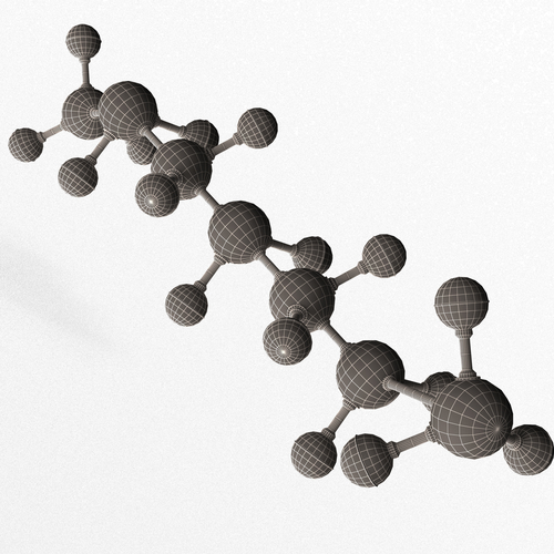 Octane Molecule 3D Print 501848