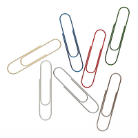 Small Paper Clip Collection 3D Printing 501850