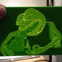 Small Pepe Lithophane 3D Printing 50186