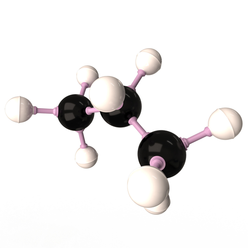 Propane Molecule 3D Print 501887