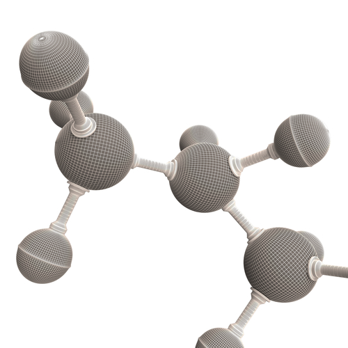 Propane Molecule 3D Print 501892