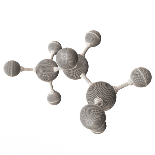 Propane Molecule 3D Print 501893