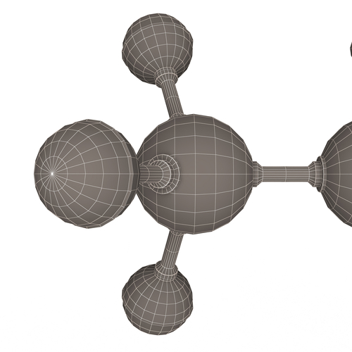 Propane Molecule 3D Print 501900