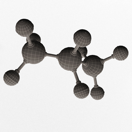 Propane Molecule 3D Print 501901