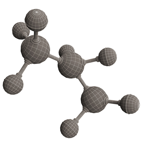 Propane Molecule 3D Print 501902