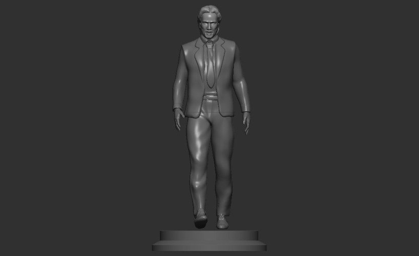 John Wick - fan 3D Print 502054