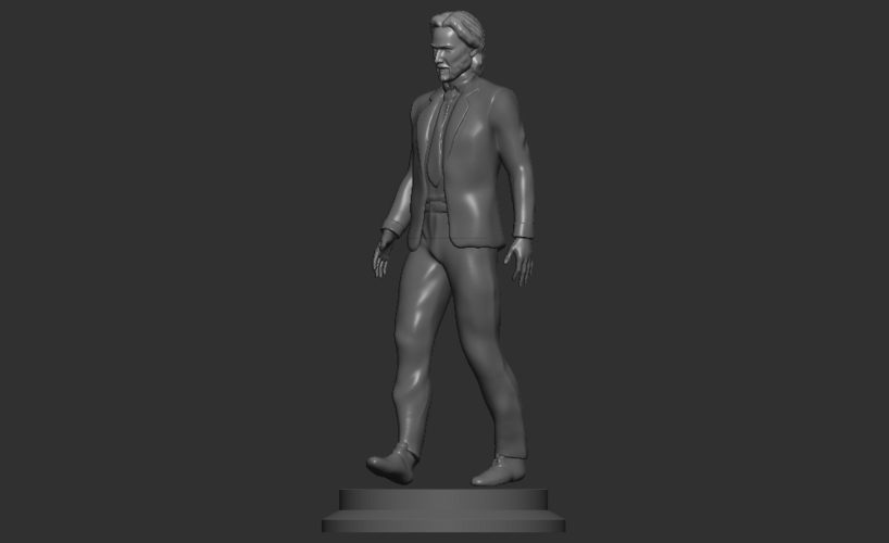 John Wick - fan 3D Print 502055