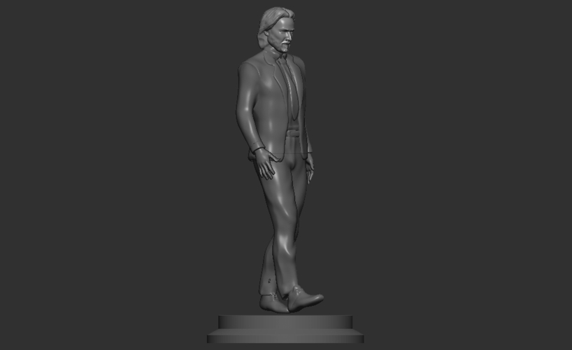 John Wick - fan 3D Print 502061