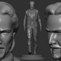 Small John Wick - fan 3D Printing 502070